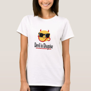Camiseta diablo disfrazado Emoji Hot Trendy Funny