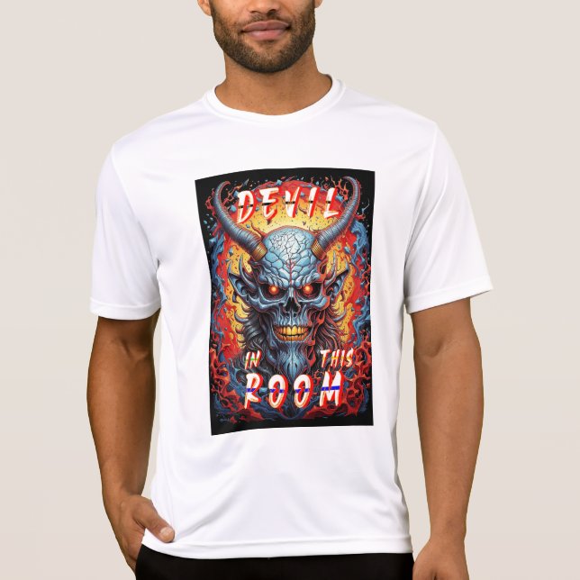 Camiseta Diablo En Esta Sala (Anverso)