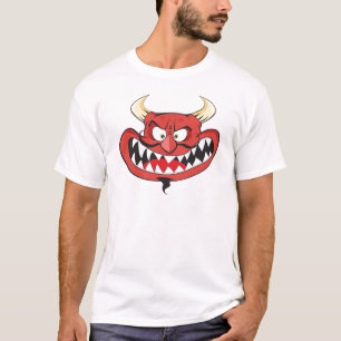 Camiseta Diablo malvado de risa loco
