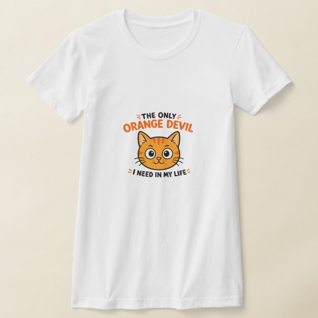 CAMISETA DIABLO NARANJA (Distribución)