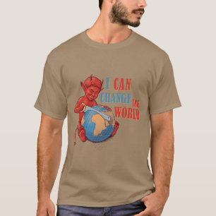 Camiseta Diablo Niño – Puedo cambiar el mundo