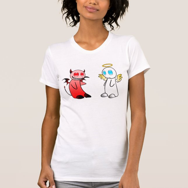 Camiseta Diablo o Ángel (Anverso)