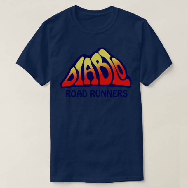 Camiseta Diablo Road Runners (Diseño del anverso)