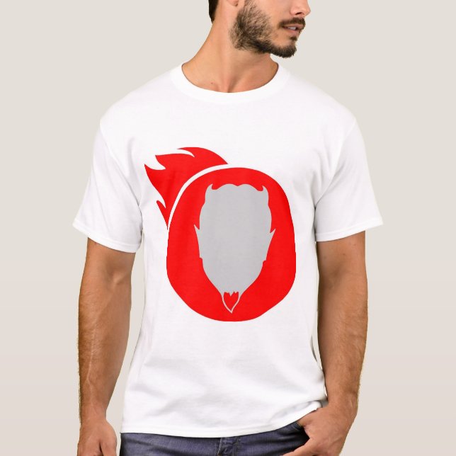 Camiseta Diablo rojo (Anverso)