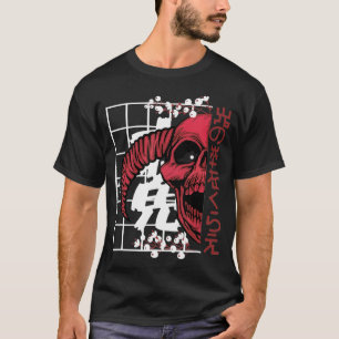 Camiseta Diablo, Satán, Lucifer ropa estética japonesa J
