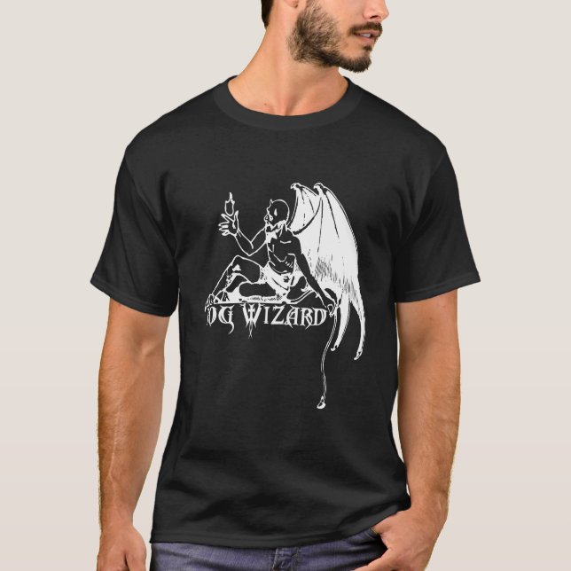 Camiseta Diablo T del mago de la niebla (Anverso)