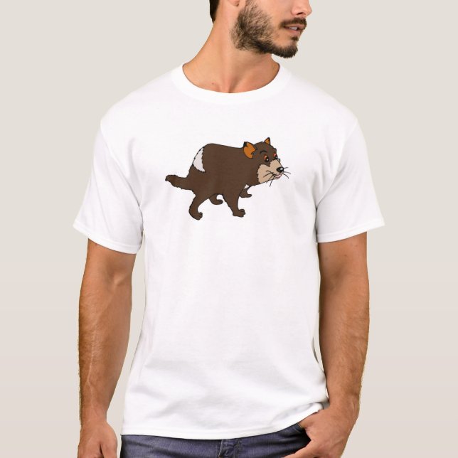 Camiseta Diablo tasmano (Anverso)