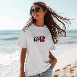 Camiseta Diablos blancos y divertidos: el lema de la madre