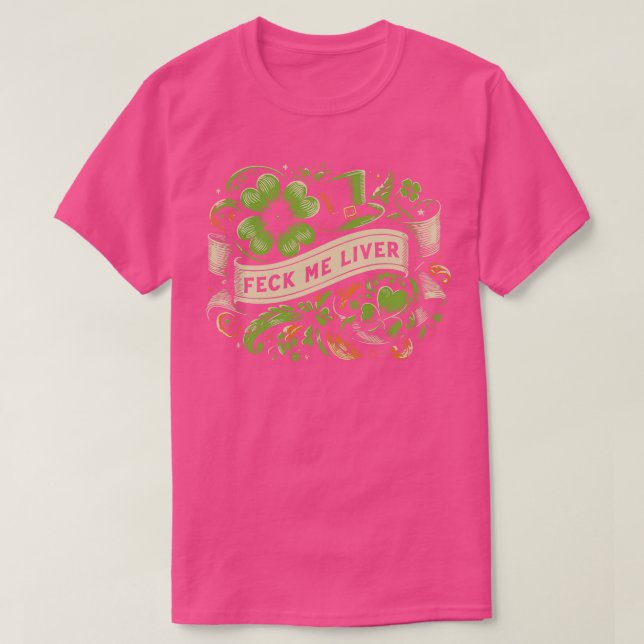 Camiseta Diablos del Hígado St Patrones (Diseño del anverso)