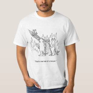 Camiseta Diablos divertidos de un abogado Personalizado cam