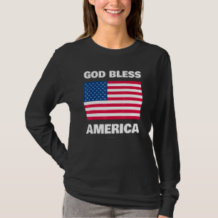 Camiseta Diablos graciosos patriotas estadounidenses bendic
