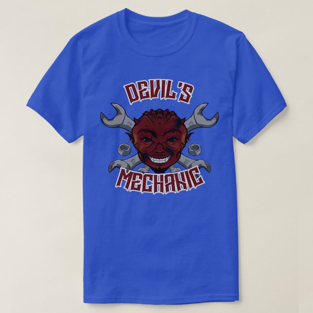 Camiseta Diablos Mecánico (Diseño del anverso)