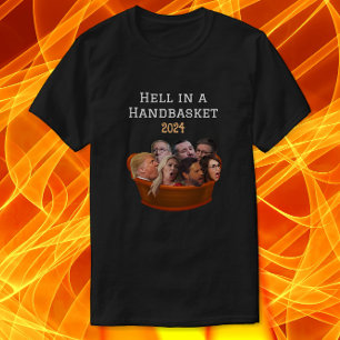 Camiseta Diablos republicanos de MAGA divertidos en una can