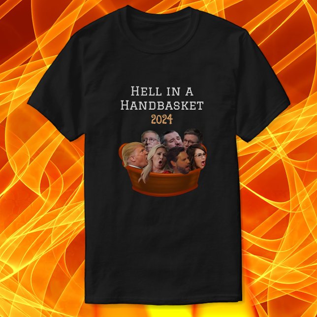 Camiseta Diablos republicanos de MAGA divertidos en una can (Subido por el creador)
