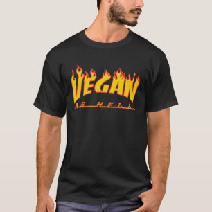 Camiseta Diablos, sí, es vegano Divertido Irreverente Vegan