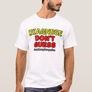 Camiseta Diagnostica. No Adivines