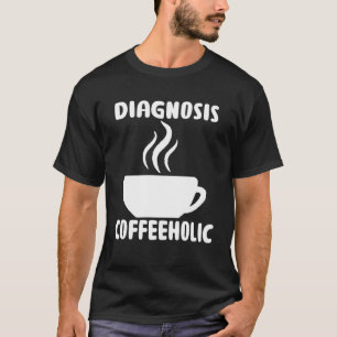 Camiseta diagnóstico de coffeHENO CÓMICA SANTO