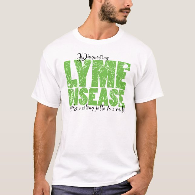 Camiseta Diagnóstico de la enfermedad de Lyme (Anverso)