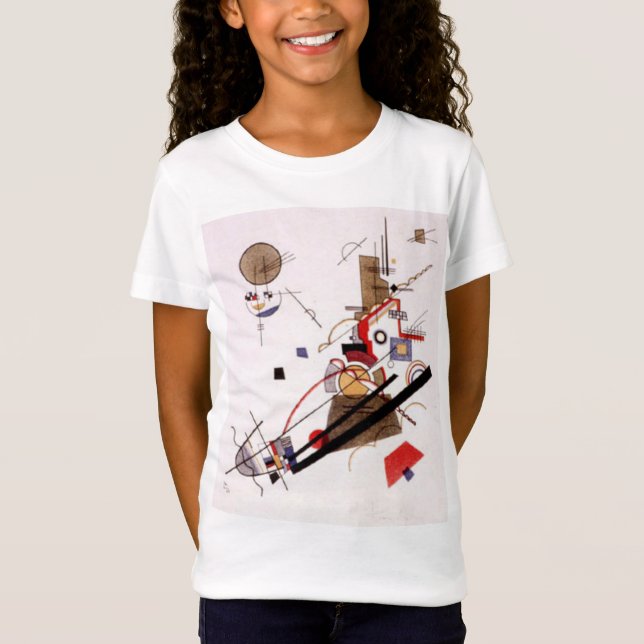 Camiseta Diagonals paralelas Wassily Kandinsky (Anverso)