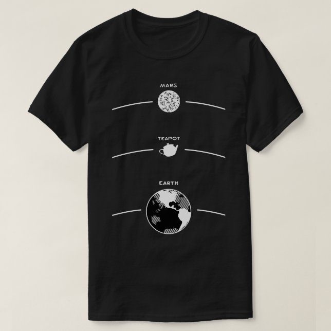 Camiseta Diagrama celestial de Russellx27 en Tetera (Diseño del anverso)
