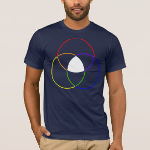 Camiseta diagrama de barras de color