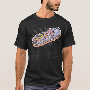 Camiseta Diagrama de biología de células de mitocondrio