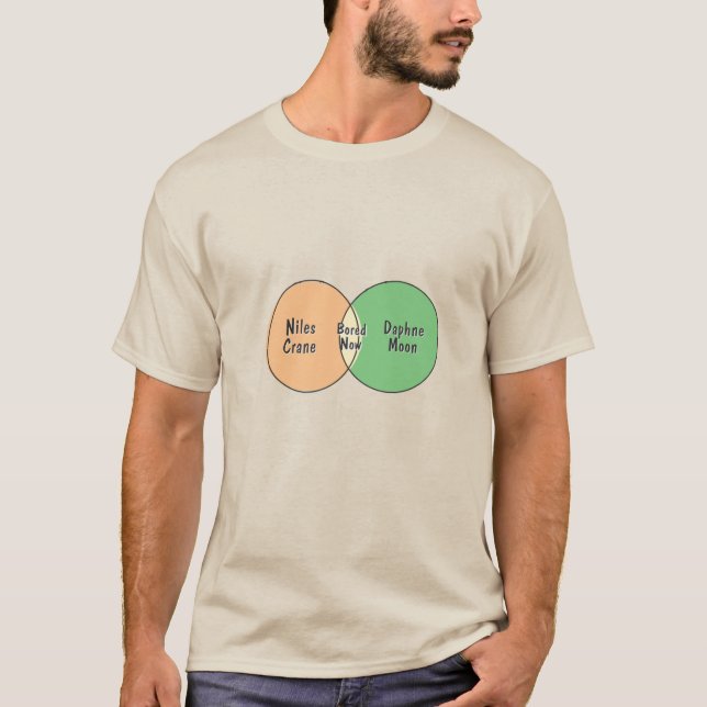 Camiseta Diagrama de la vena de Daphne Moon Niles Crane (Anverso)