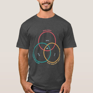 Camiseta Diagrama de la Venn nocturna 12ª - Nacido Grande