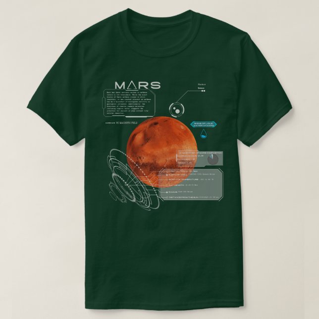 Camiseta Diagrama de Mars (Diseño del anverso)