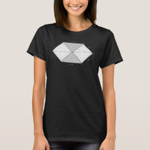 Camiseta diagrama de penrose, relatividad general y física