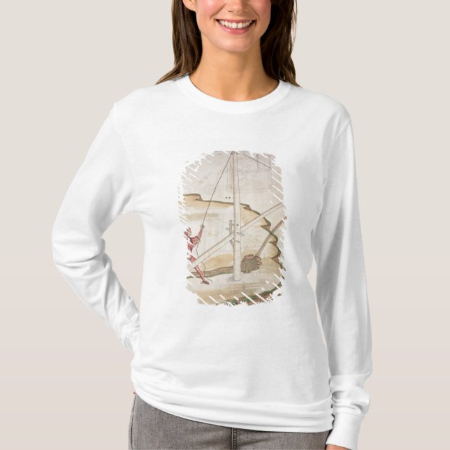 Camiseta Diagrama de un método de suministrar el agua (Anverso)