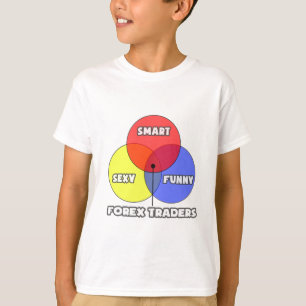 Camiseta Diagrama de Venn.. Comerciantes de Forex