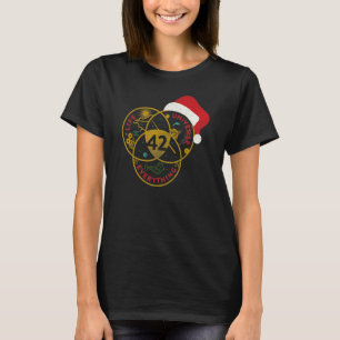 Camiseta Diagrama de Venn de Feliz Navidad La Vida El Unive