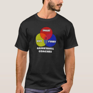 Camiseta Diagrama de Venn.. entrenadores de baloncesto
