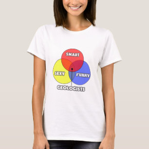 Camiseta Diagrama de Venn.. Geólogos