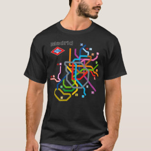 Camiseta Diagrama del Metro de Madrid