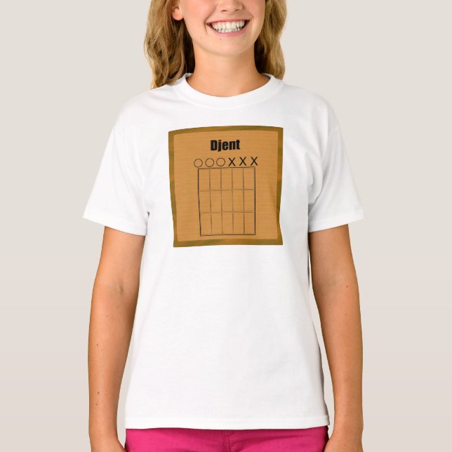 Camiseta Diagrama del tablero del traste de Djent (Anverso)