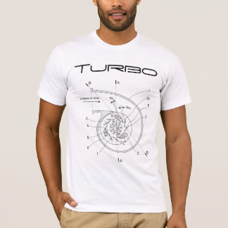 Camiseta Diagrama esquemático de Turbo