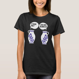 Camiseta Dialect Hessen Apples Bembel Cider Jug Egg Gourd W