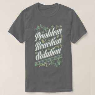 Camiseta dialéctica hegeliana de la solución de 
