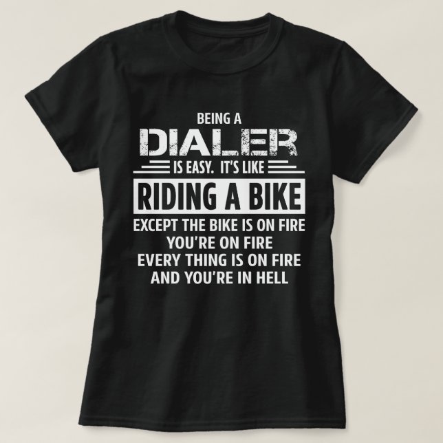 Camiseta Dialer (Diseño del anverso)