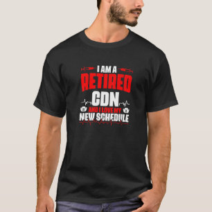 Camiseta Diálisis certificada de Enfermería Rn médica de Cd
