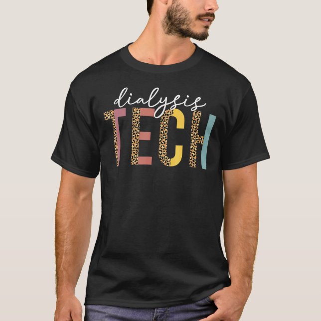 Camiseta diálisis de leopardo Diálisis técnica Apprecia (Anverso)