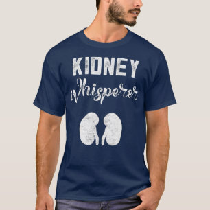 Camiseta Diálisis divertida Regalos de pacientes Riñón W