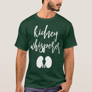 Camiseta Diálisis divertida Regalos de pacientes Riñón W