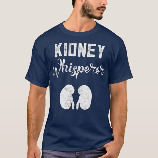 Camiseta Diálisis divertida Regalos de pacientes Riñón Whis (Anverso)