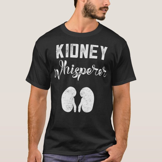 Camiseta Diálisis divertida Regalos de pacientes Riñón Whis (Anverso)