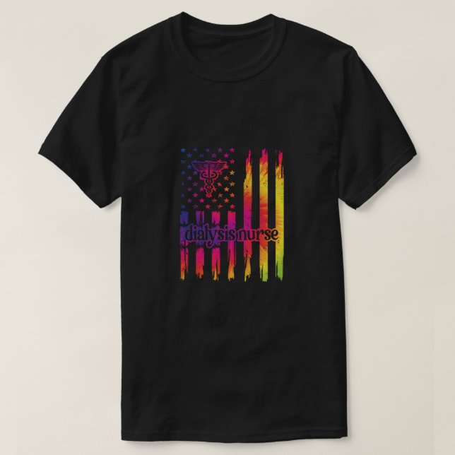 Camiseta Diálisis Enfermeras Regalos Diálisis renal Nefrolo (Diseño del anverso)