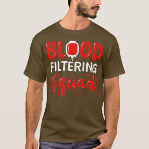 Camiseta Diálisis Nefrología Enfermero Técnico de diálisis