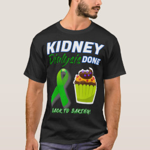 Camiseta Diálisis renal de vuelta a paciente en proceso de 